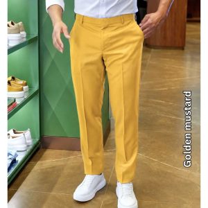 Formal Pant - Golden mustard